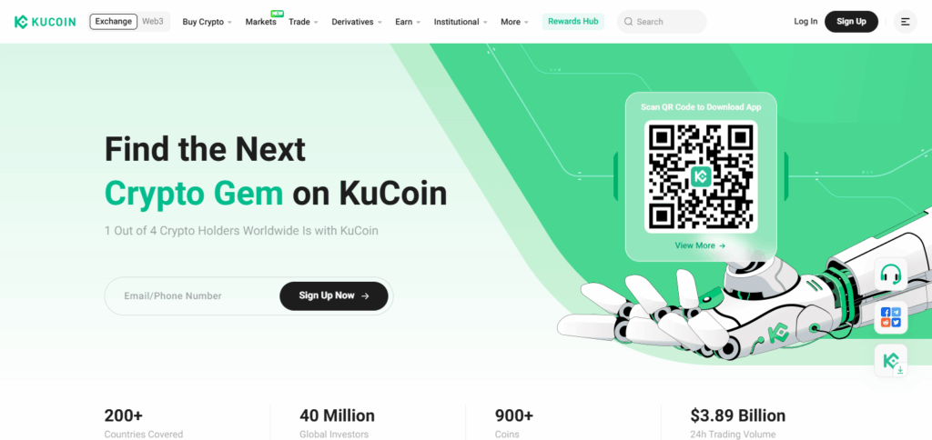 10 Best Crypto Exchanges in Russia 4 KuCoin