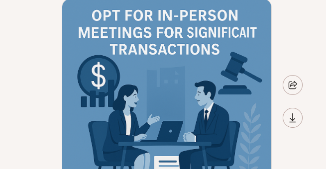 10 Safest Ways to Trade Crypto OTC 9 Opt for In-Person Meetings for Significant Transactions