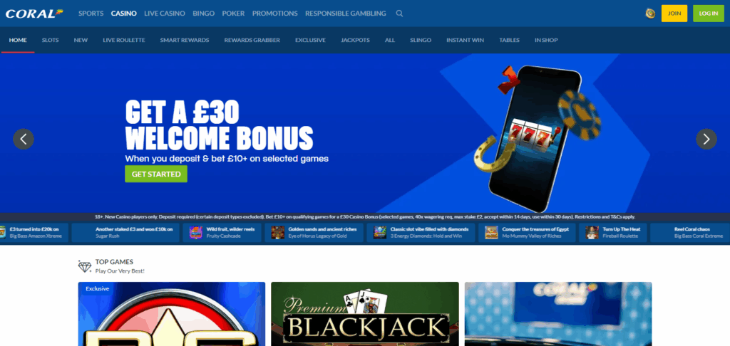 8 Best PaysafeCard Casinos In 2025 3 Coral Casino