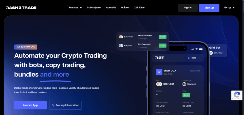 10 Best Kraken Trading Bots in 2025 6 Dash2Trade