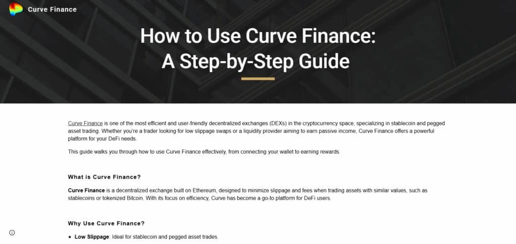 Curve Finance