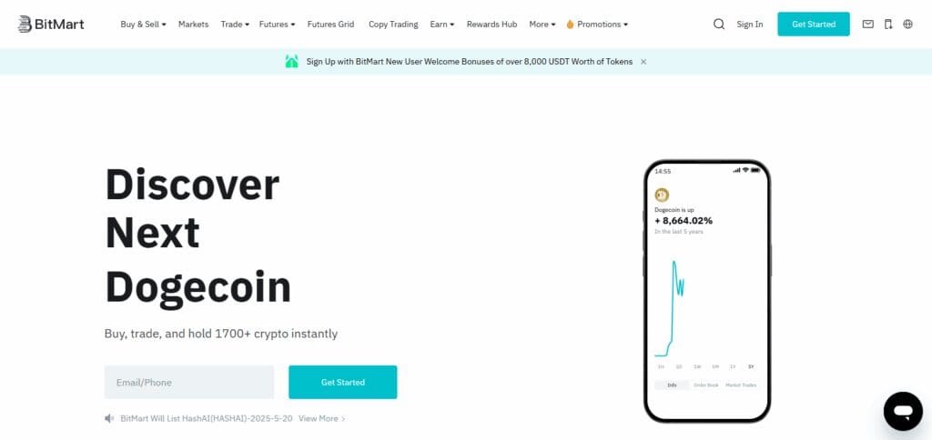 BitMart - Kosovo's Most Popular Online Cryptocurrency Trading Platfor
