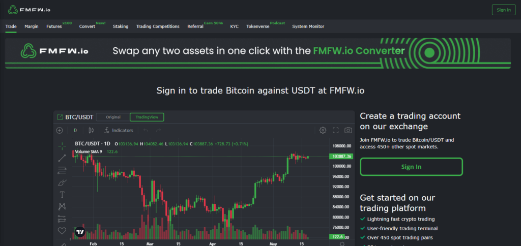 10 Best Crypto Exchanges in Bahamas 8 FMFW.io