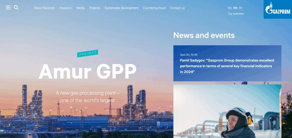 Gazprom (GAZP.MM)