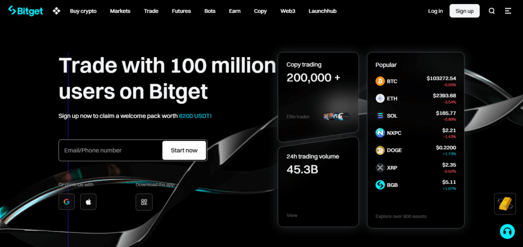 10 Best Crypto Exchanges in Cameroon 9 Bitget