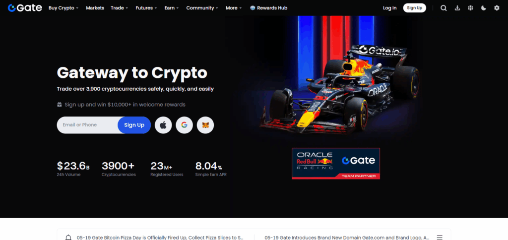 10 Best Crypto Exchanges in Yemen 9 Gate.io