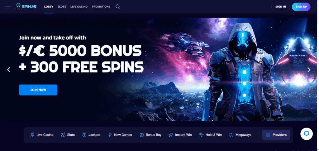 10 Best AstroPay Casinos In 2025 11 SpinJo Casino