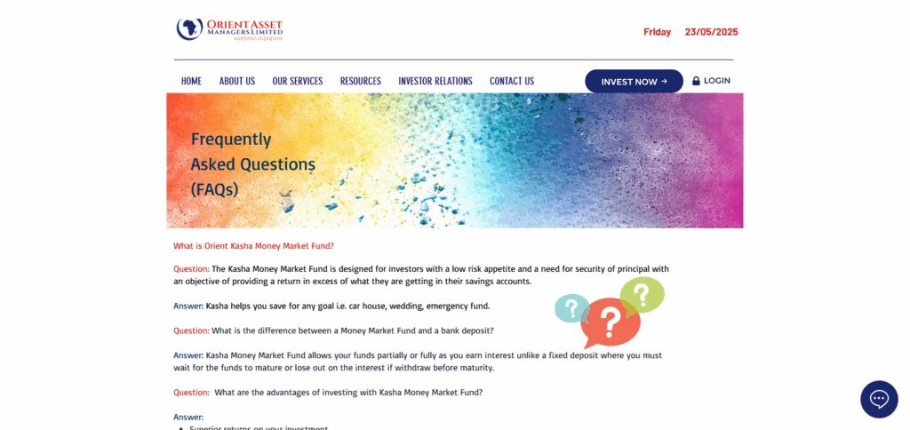 Orient Money Market Fund