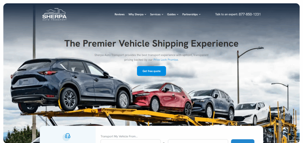 9 Best Car Shipping Company: Read Our Full Review 5 Sherpa Auto Transport
