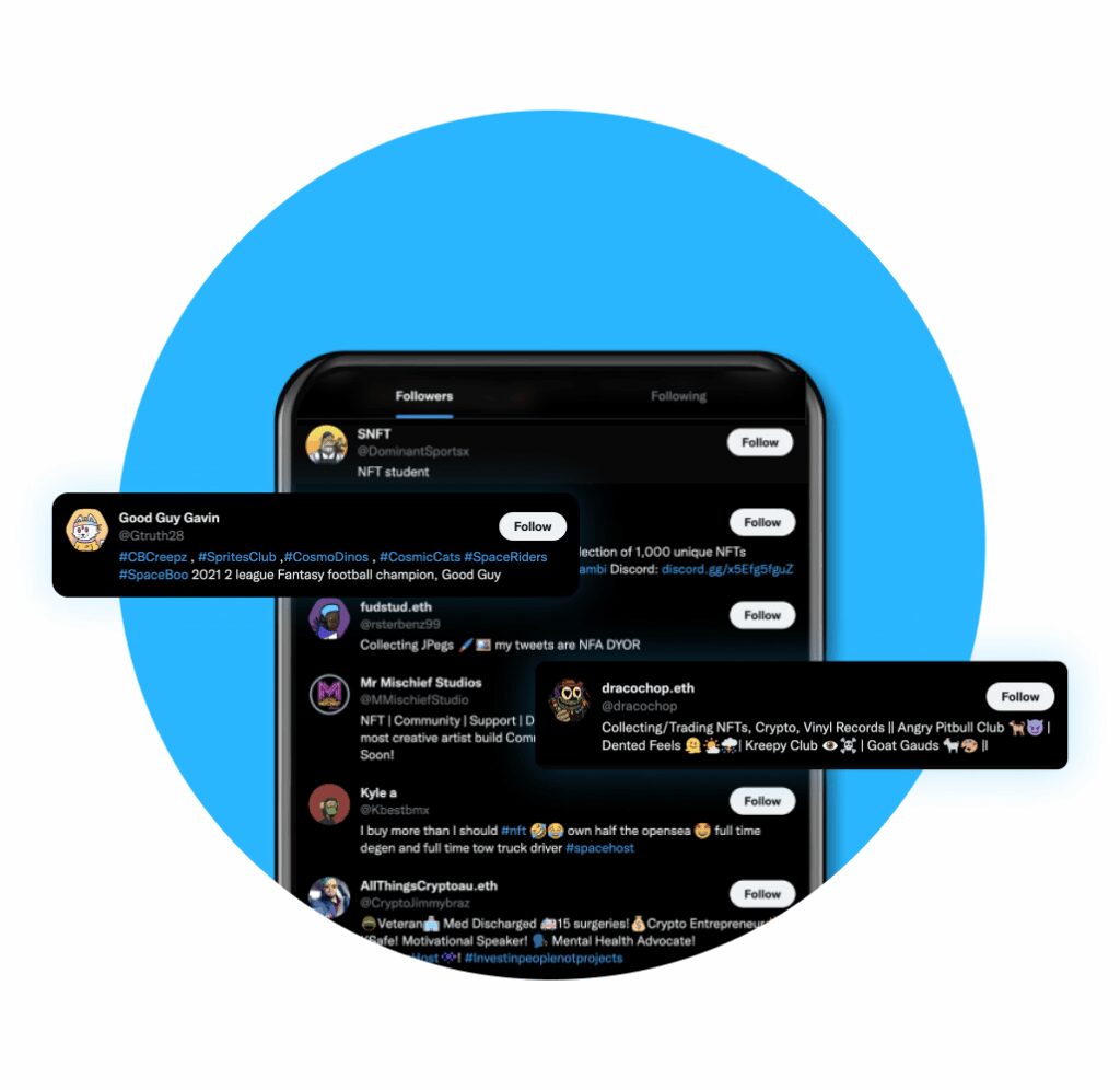 Engage in NFT Twitter Threads