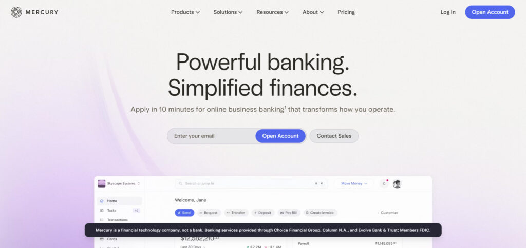 10 Best Bank For Freelancers In 2025 3 Mercury