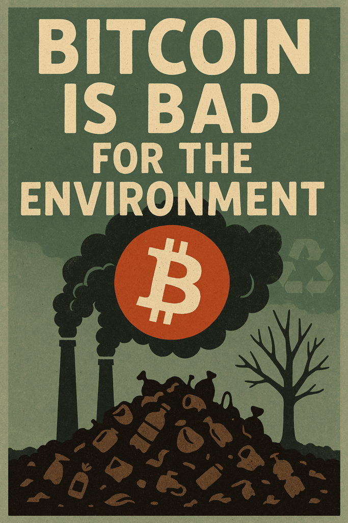 10 Biggest Bitcoin Myths That Just Won’t Die 5 Bitcoin is Bad for the Environment