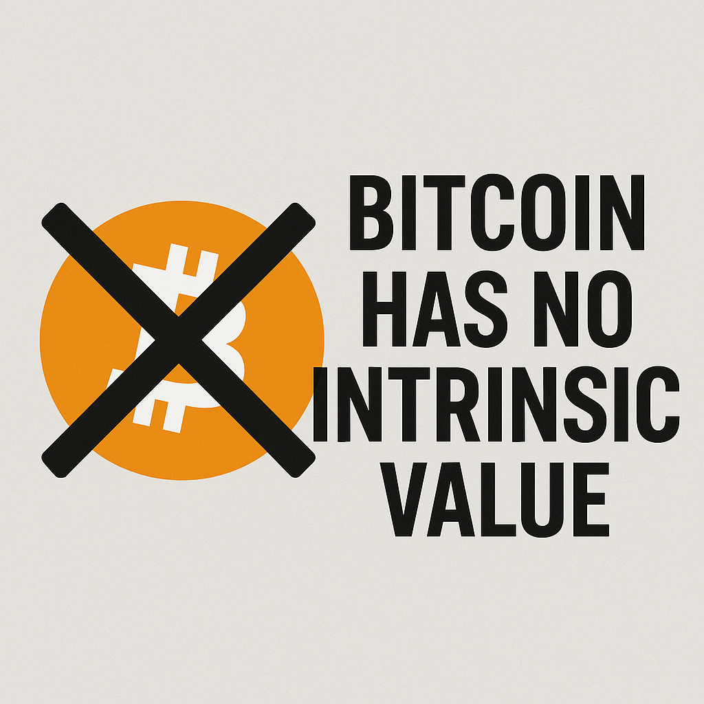 10 Biggest Bitcoin Myths That Just Won’t Die 3 Bitcoin Have No Intrinsic Value