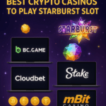 10 Best Crypto Casinos to Play Starburst Slot