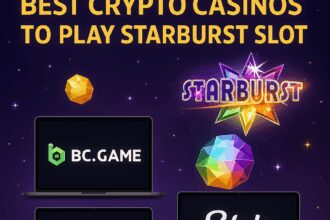 10 Best Crypto Casinos to Play Starburst Slot