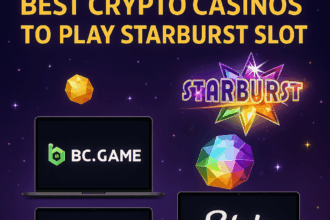 10 Best Crypto Casinos to Play Starburst Slot