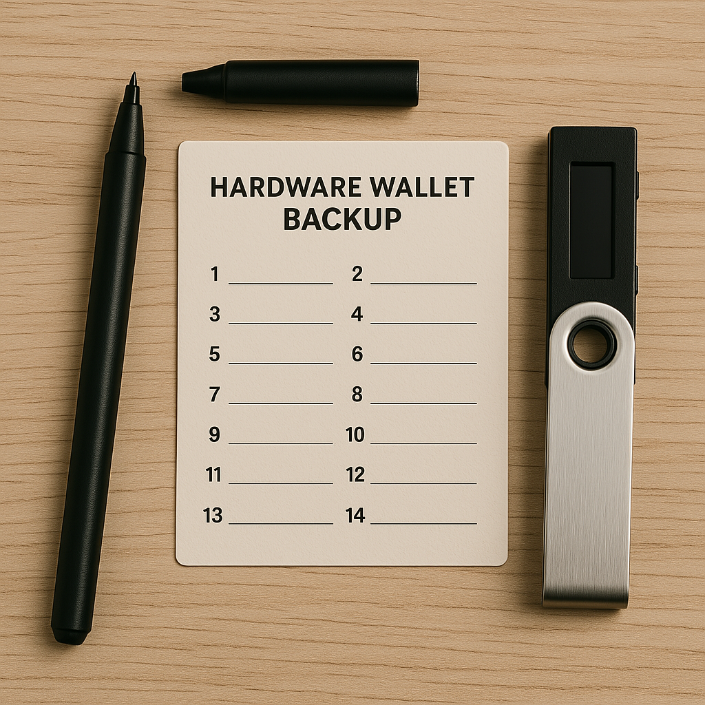 10 Secure Ways To Back Up Wallets 2 Hardware Wallet Backup