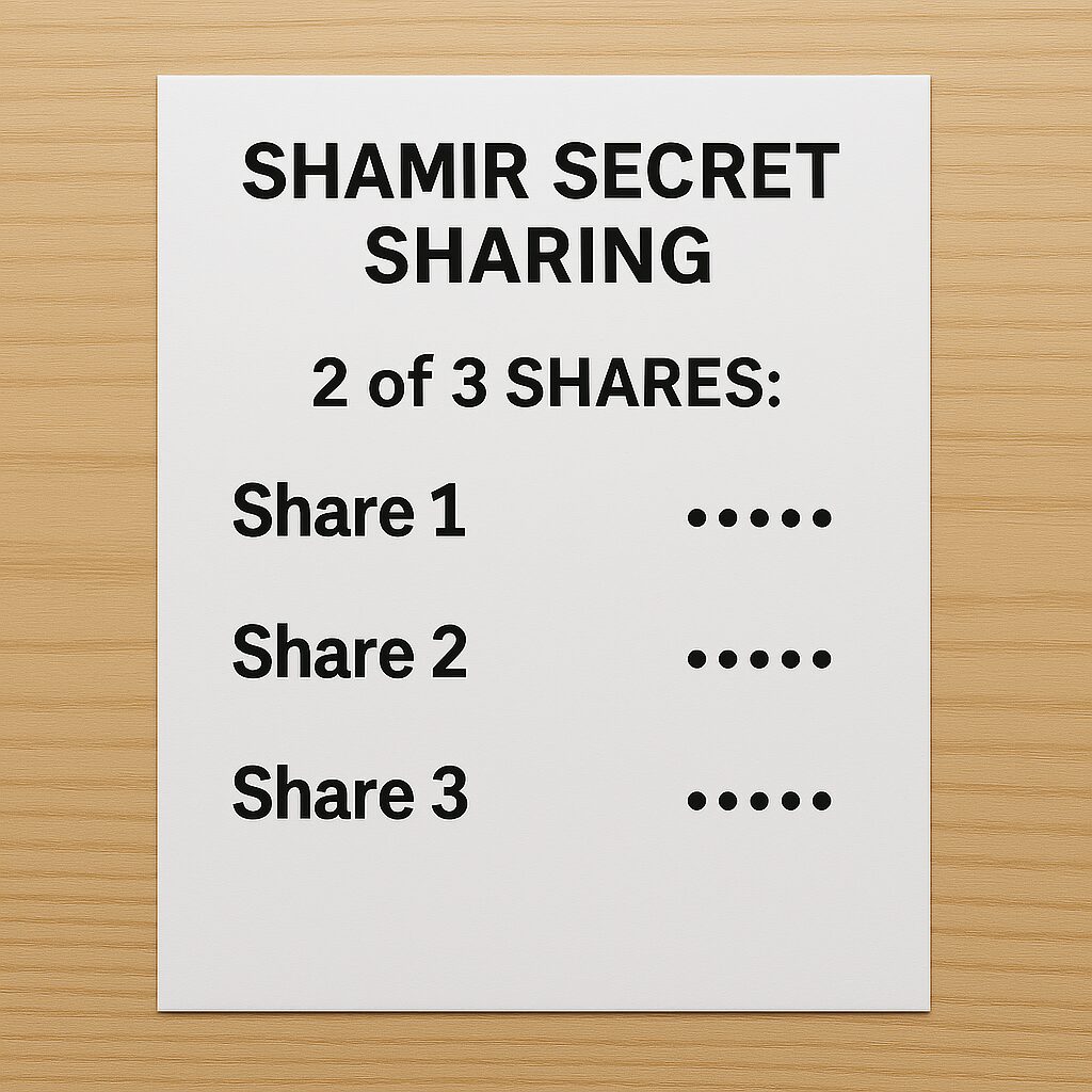 Shamir Secret Sharing