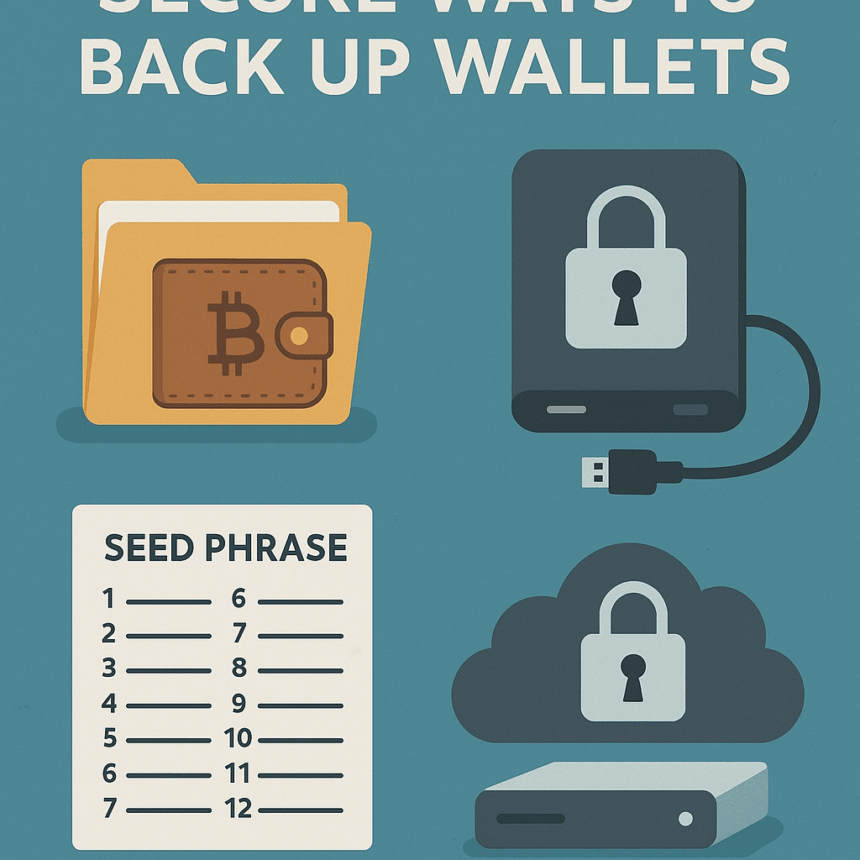 10 Secure Ways To Back Up Wallets