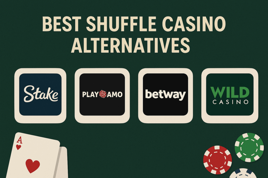 10 Best Shuffle Casino Alternatives for 2025