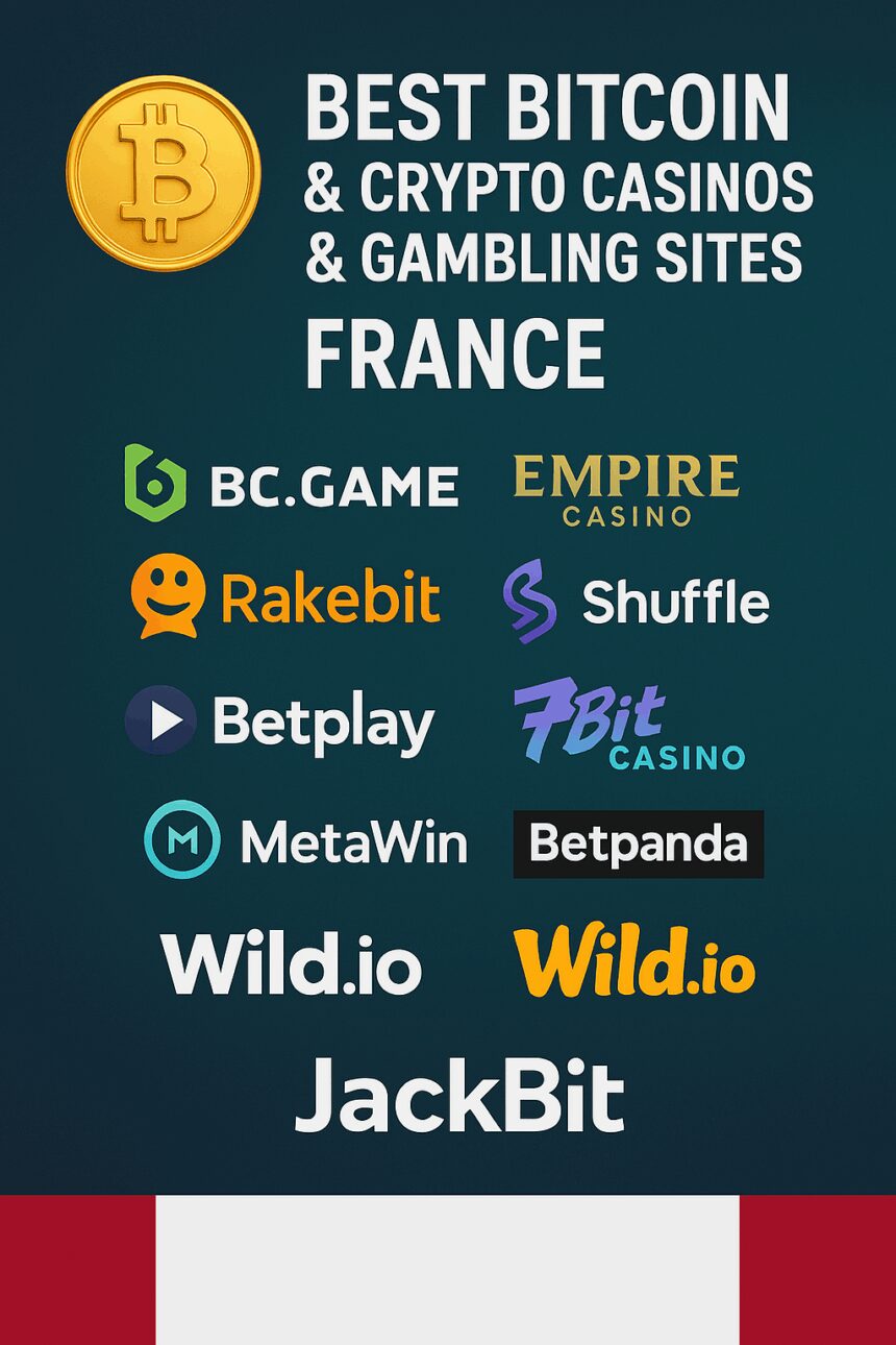 10 Best Bitcoin & Crypto Casinos & Gambling Sites France