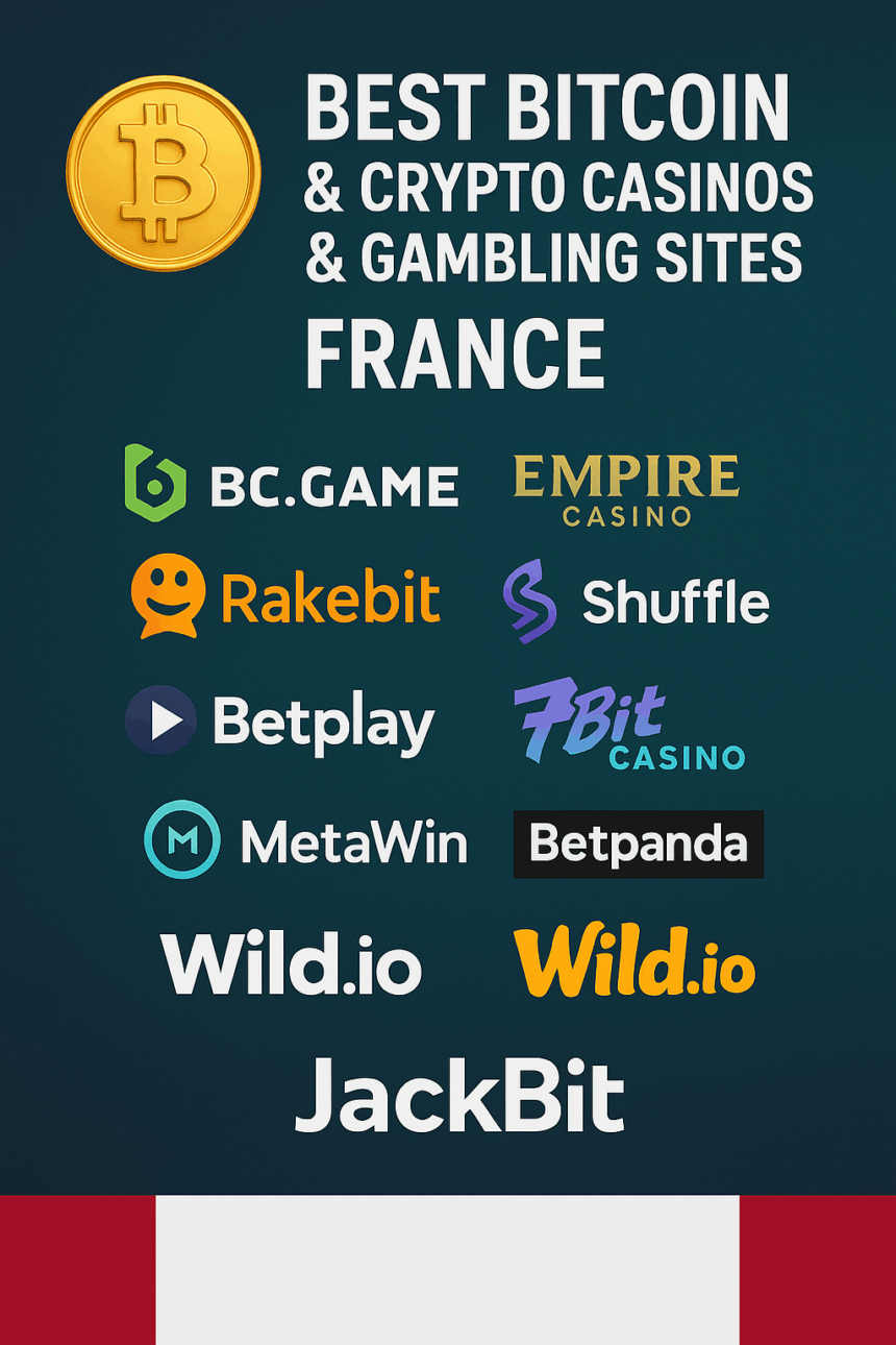 10 Best Bitcoin & Crypto Casinos & Gambling Sites France