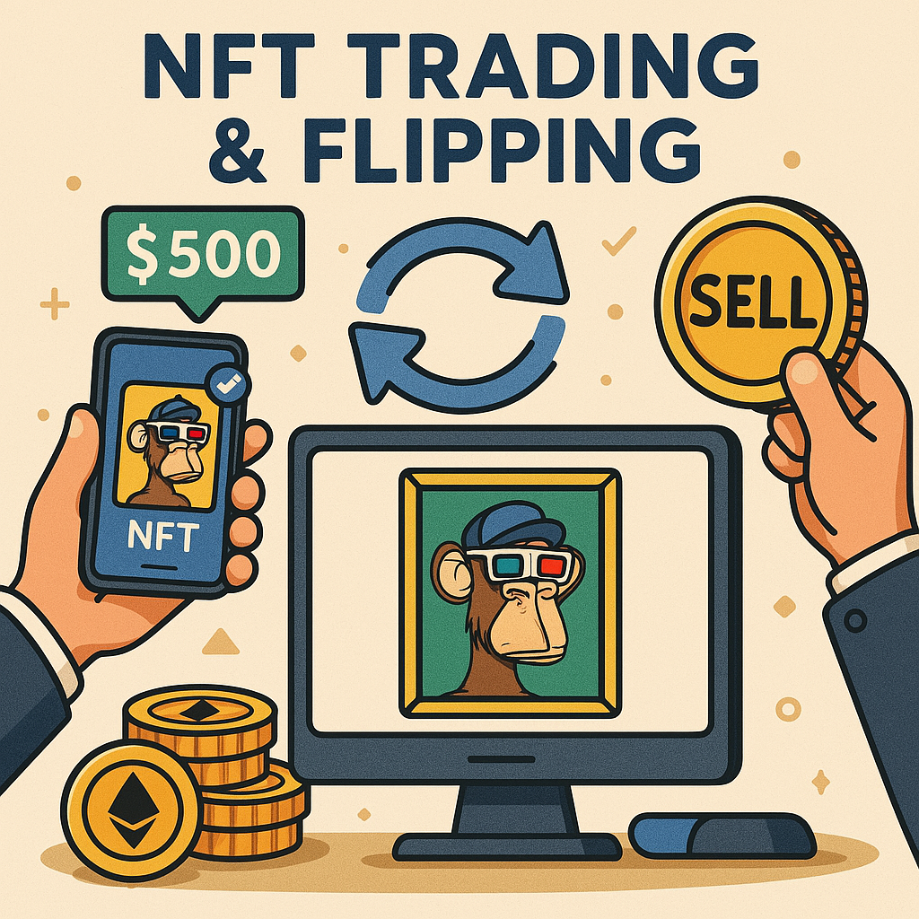 10 Best Side Hustles in Crypto to Earn Extra Income 4 NFT Trading & Flipping