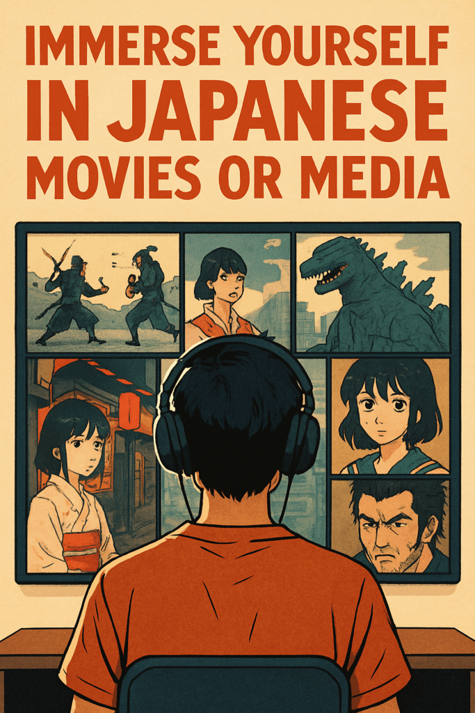 10 Best Ways to Learn Japanese Effectively 2 Immerse Yourself in Japanese Movies or Media