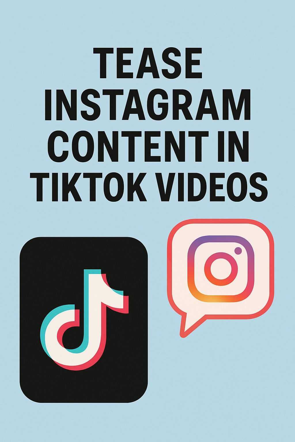 Add Your Instagram Handles In The Commentary of Your TikTok Videos