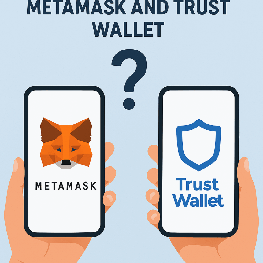How To Choosing Between Metamask And Trust Wallet