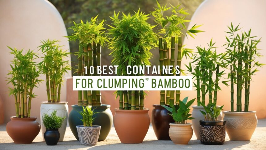 10 Best Containers for Clumping Bamboo: Durable & Stylish Planters