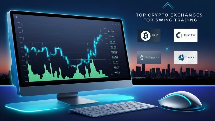 10 Best Crypto Exchanges for Swing Trading with Low Fees & Minimal KYC
