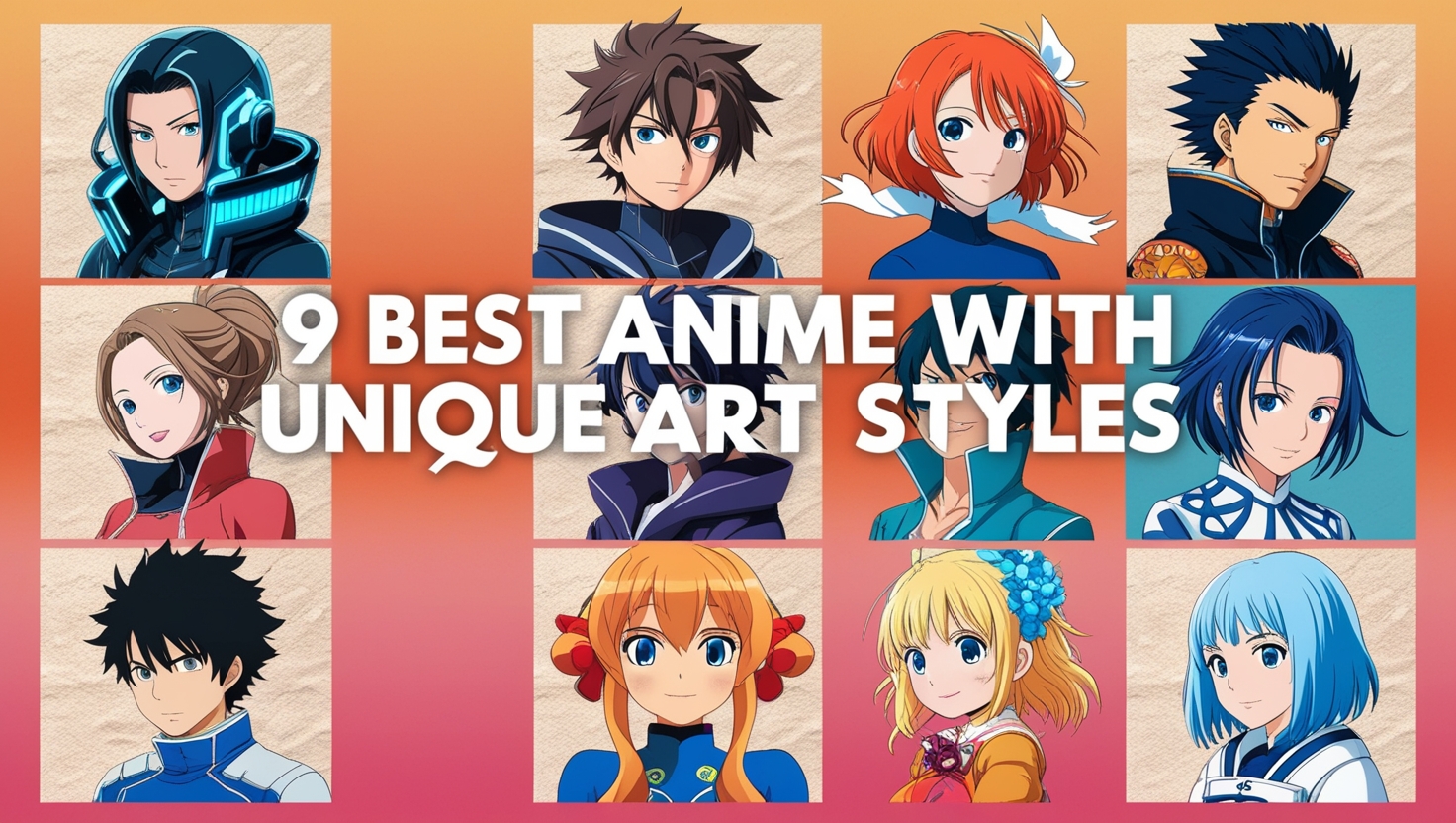 9 Best Anime With Unique Art Styles That Stand Out
