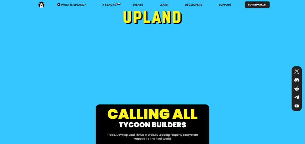 10 Top NFT Real Estate Games to Watch in 2025 6 Upland