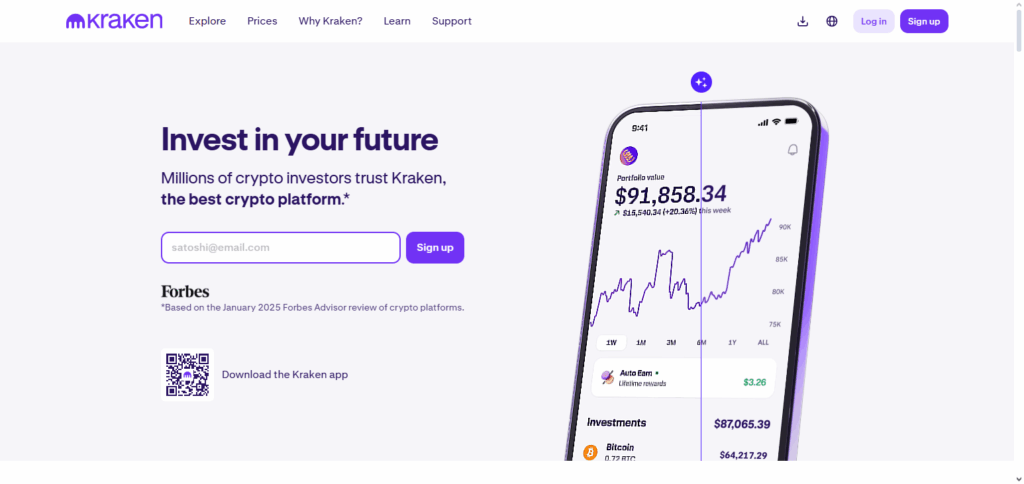 9 Best Crypto Exchanges in Benin for Secure & Easy Trading 2025 8 Kraken