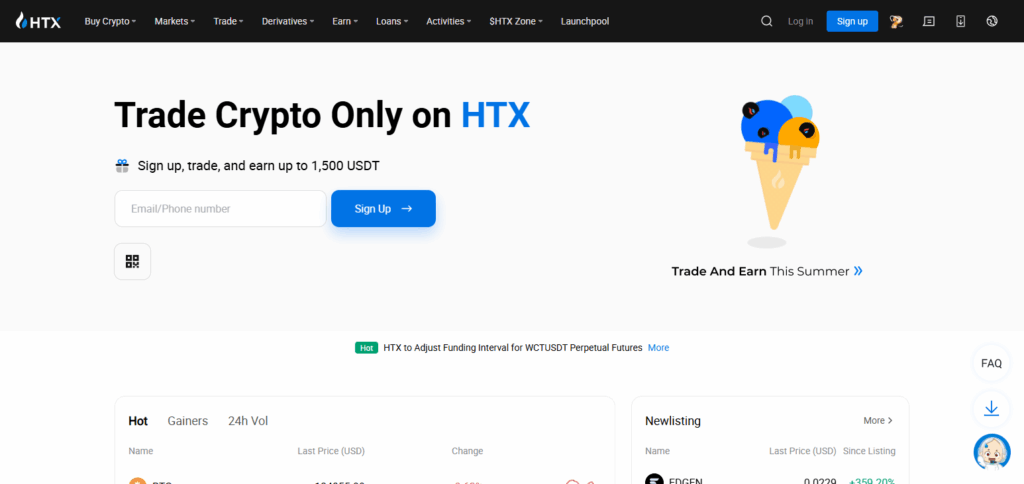 9 Best Crypto Exchanges in Benin for Secure & Easy Trading 2025 5 HTX (Huobi)
