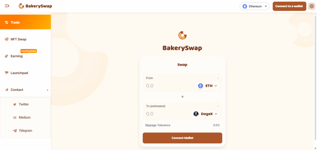 10 Best EU Crypto For Yield Farming 5 BakerySwap