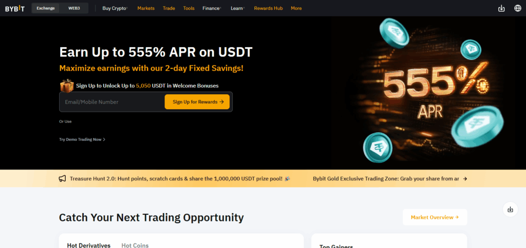 9 Best Crypto Exchanges in Benin for Secure & Easy Trading 2025 2 Bybit
