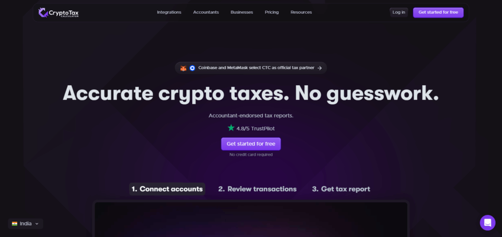 10 Best Crypto Accounting Platforms 2025 8 CryptoTaxCalculator