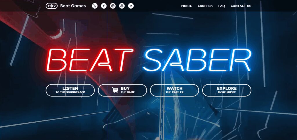 10 Top Virtual Reality Games to Play in 2025 – Best VR Gaming Experience 6 Beat Saber