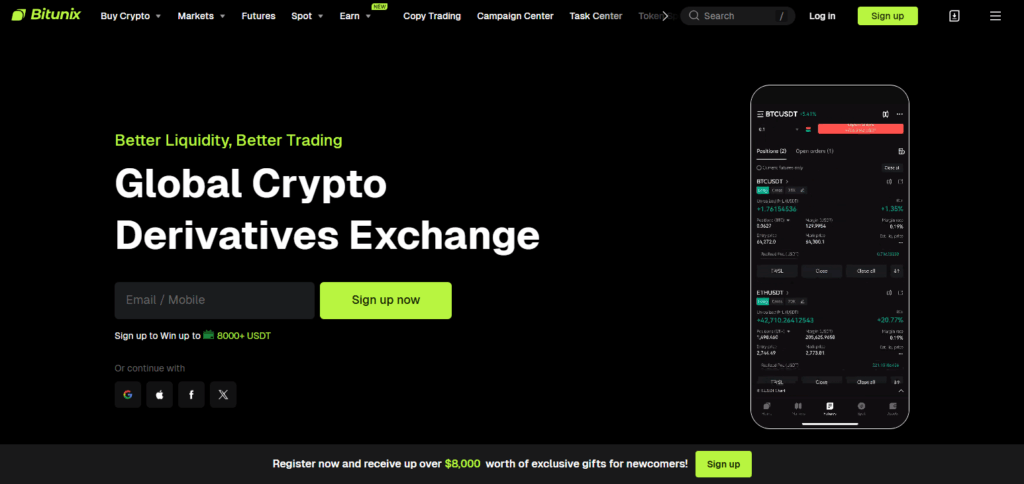 9 Best HTX Exchange Alternatives in Asia for 2025 7 Bitunix