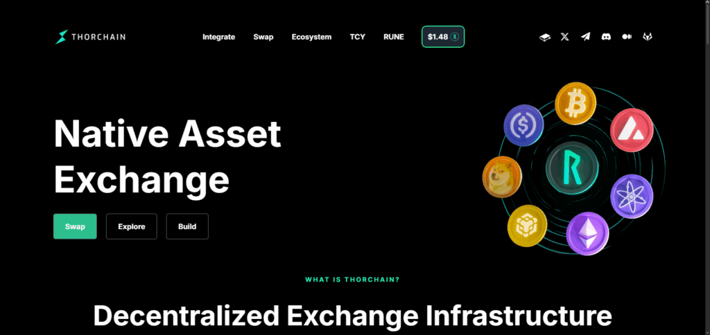 9 Best Privacy Bridging Solutions for Secure Cross-Chain Asset Transfers 6 THORChain