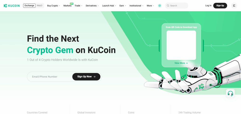 9 Best Crypto Exchanges In Central African Republic 5 KuCoin
