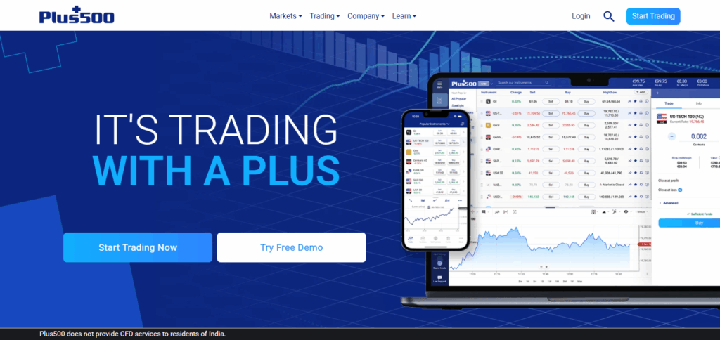 10 Best Market Maker Brokers in 2025 – Top Reliable Forex Brokers 7 Plus500