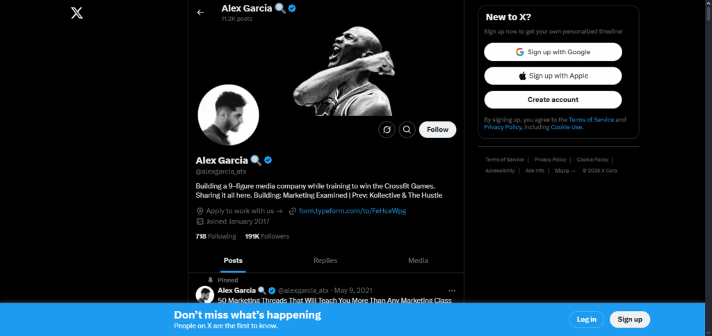 9 Best Twitter Threads For Marketing to Boost Your Growth in 2025 3 @alexgarcia_atx