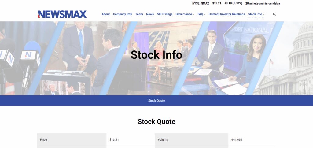 What is Newsmax?