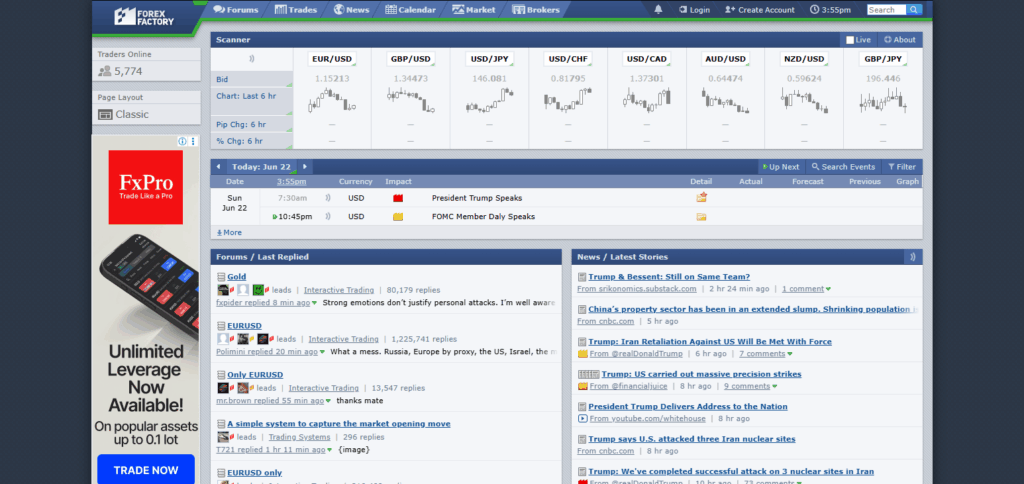 9 Best Forex Chart Websites for 2025 4 Forex Factory