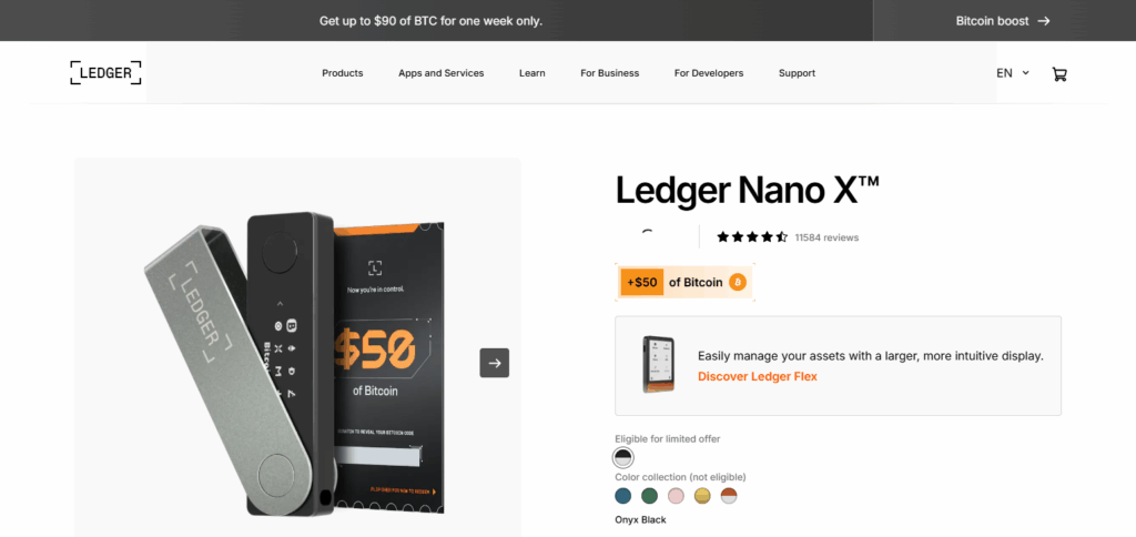 10 Interoperable Wallets For Cross-chain Defi 6 Ledger Nano X
