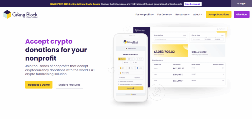 9 NFT-Based Charity Events with Verified Donations | Transparent & Secure Giving 4 The Giving Block