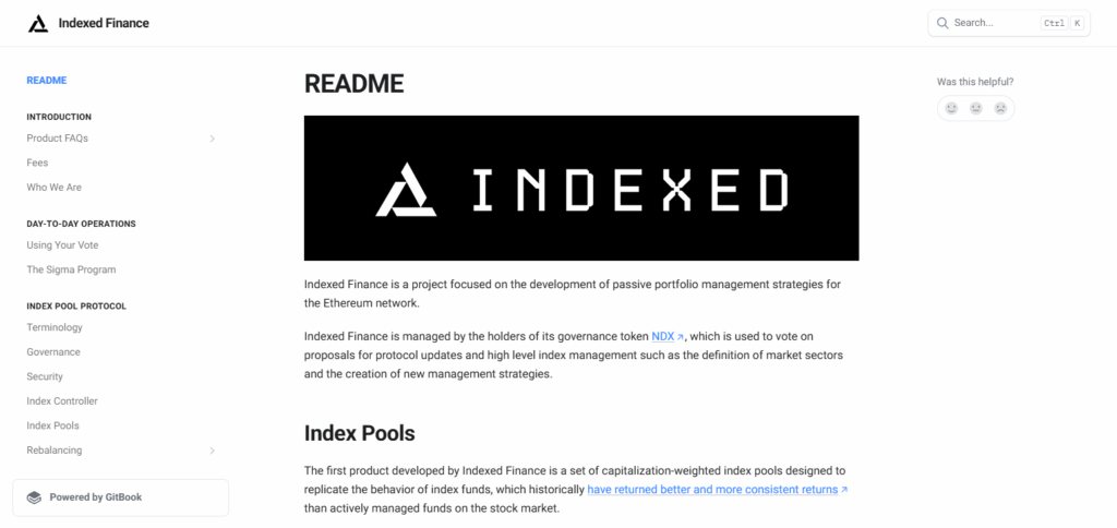 Indexed Finance